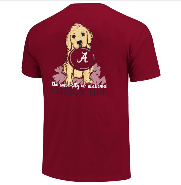 Alabama Crimson Tide Gameday Frisbee Basic Short Sleeve T-Shirt