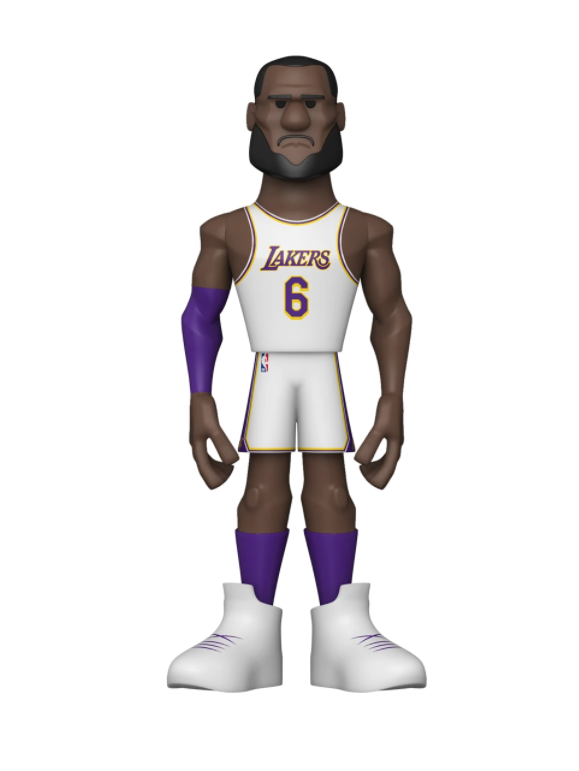 Funko NBA: Los Angeles Lakers - Lebron James 5" Gold Figure (with Chase)