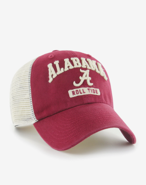 Alabama Crimson Tide - Morgantown Clean Up Hat, 47 Brand