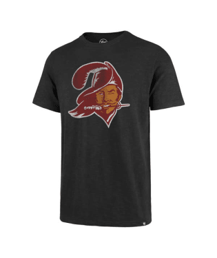 Tampa Bay Buccaneers - Legacy Charcoal Grit Vintage Scrum T-Shirt