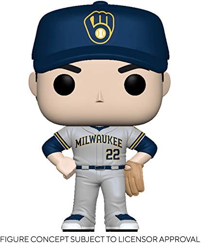 Funko POP MLB: Brewers- Christian Yelich (Road Uniform)