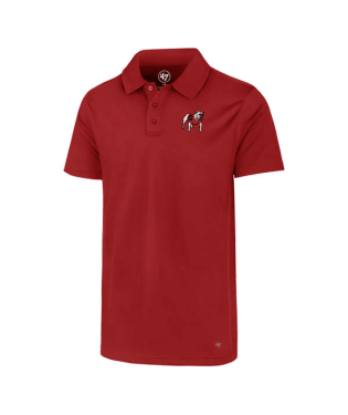 Georgia Bulldogs - Red Embroidered Ace Polo Shirt