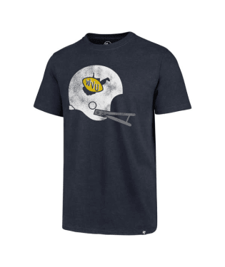 West Virginia Mountaineers - Vin Fall Navy D Imprint Club T-Shirt