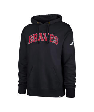 Atlanta Braves - Fall Navy Atlas Striker Men's Hoodie