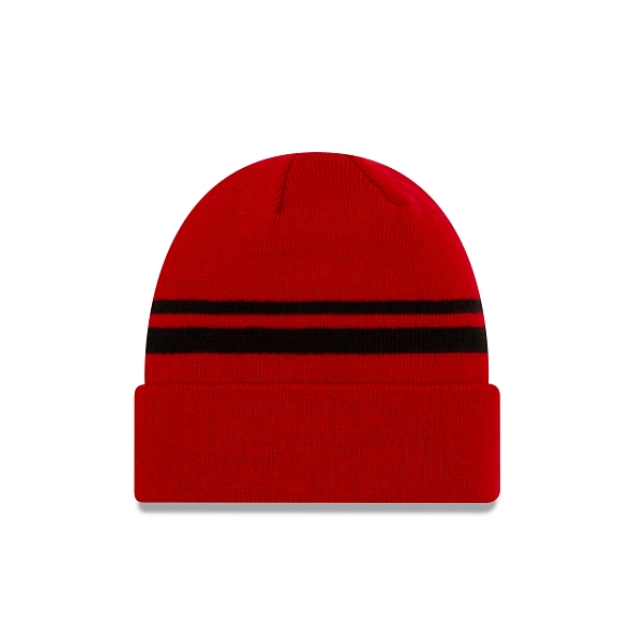 San Francisco 49ers - One Size Cuff Knit Beanie with Pom, New Era