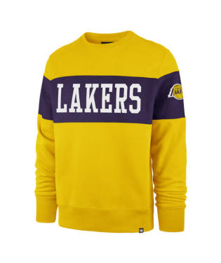 Los Angeles Lakers - Galley Gold Interstate Men's Crew Sweater