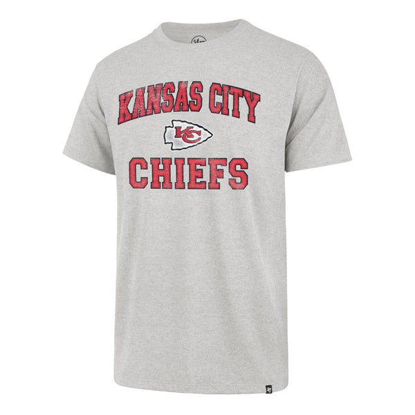 Kansas City Chiefs - Relay Grey Union Arch Franklin T-Shirt