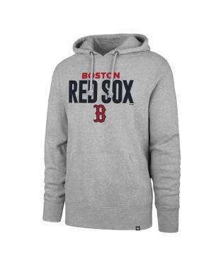 Boston Red Sox - Slate Grey Stack Up Headline Hoodie