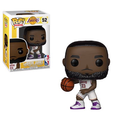 Funko POP! LeBron James (White Uniform) - 52