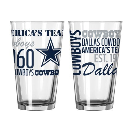 Dallas Cowboys Pint Glass