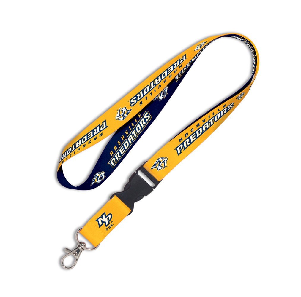 Nashville Predators NHL Lanyard with Detachable Buckle