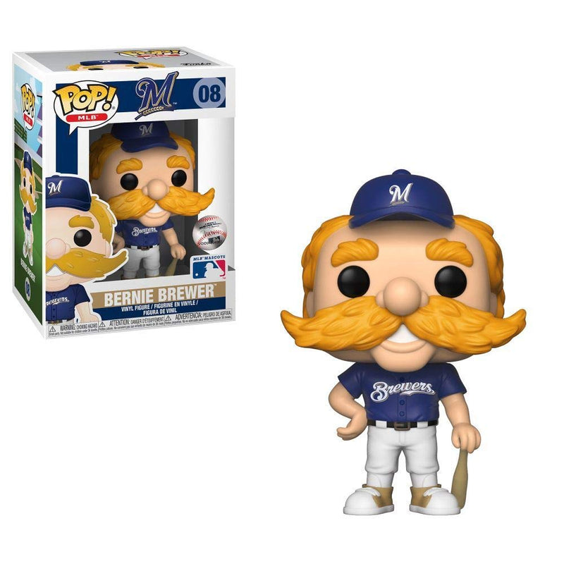 MLB Milwaukee Brewers Bernie The Brewer Pop! Vinyl Figure