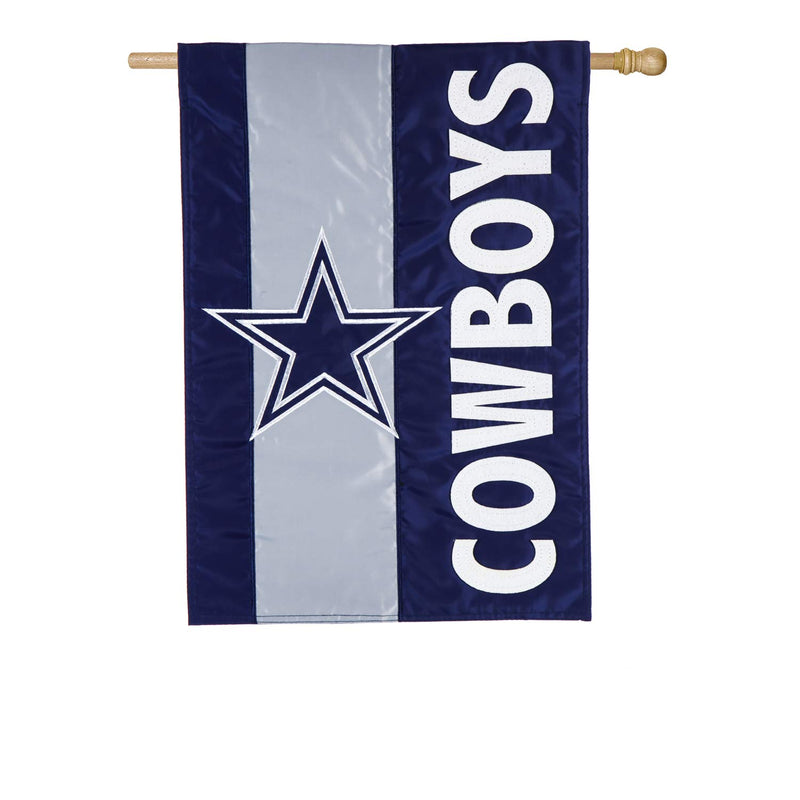 Team Sports America Dallas Cowboys Embellish Reg Flag