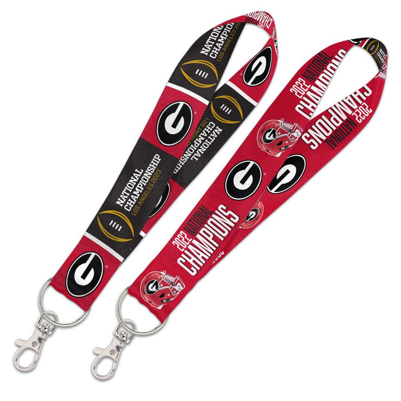 Georgia Bulldogs - National Football Champions 1" Lanyard Keystrap