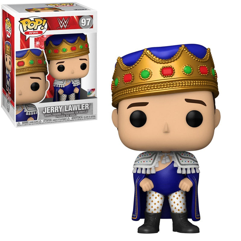 Funko POP! WWE - Jerry "The King" Lawler, Multicolor