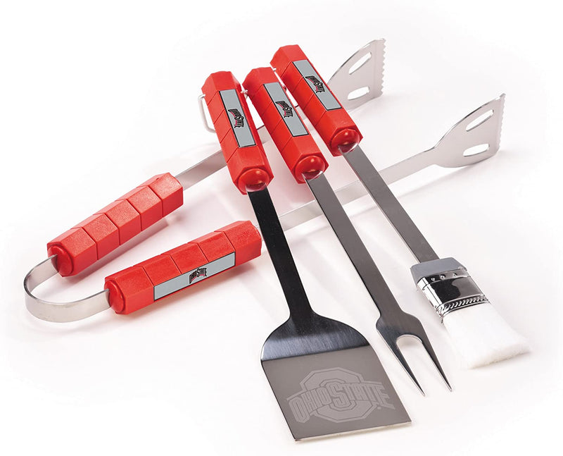 Ohio State Buckeyes - Barbecue Set (4 Piece)