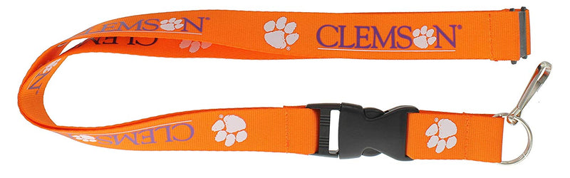 NCAA Clemson Tigers Team Lanyard, Orange