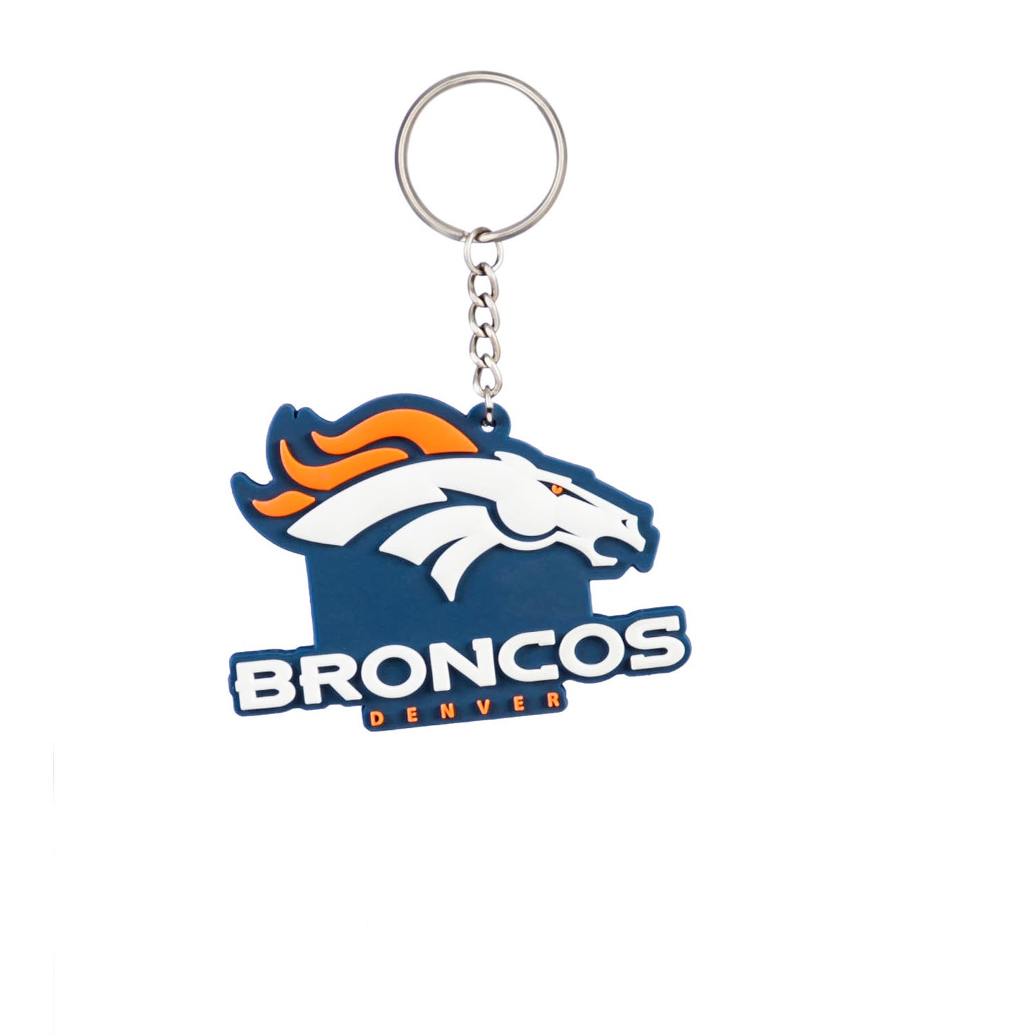 Denver Broncos - Rubber Keychain