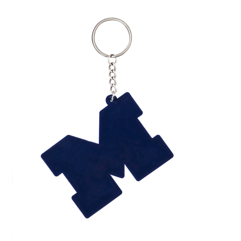 Michigan Wolverines - Rubber Keychain