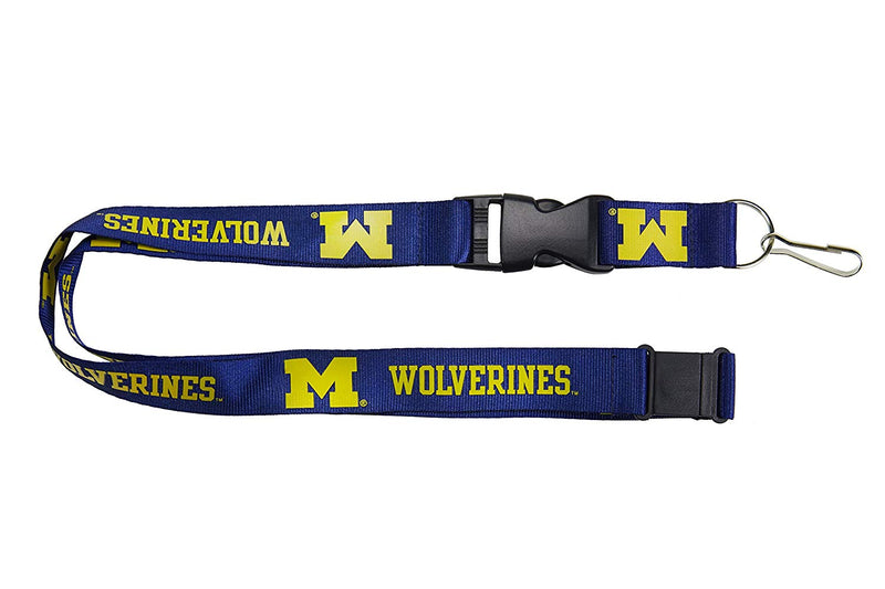 Michigan Wolverines Football Lanyard