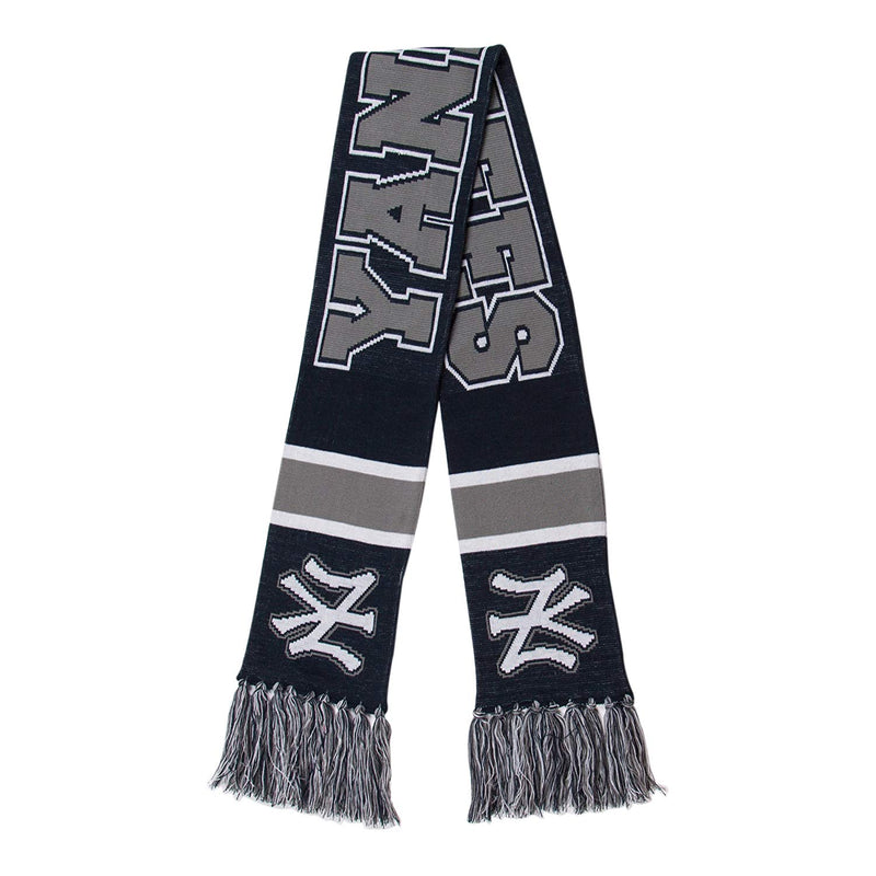 New York Yankees Breakaway Scarf - Navy Blue/Ash