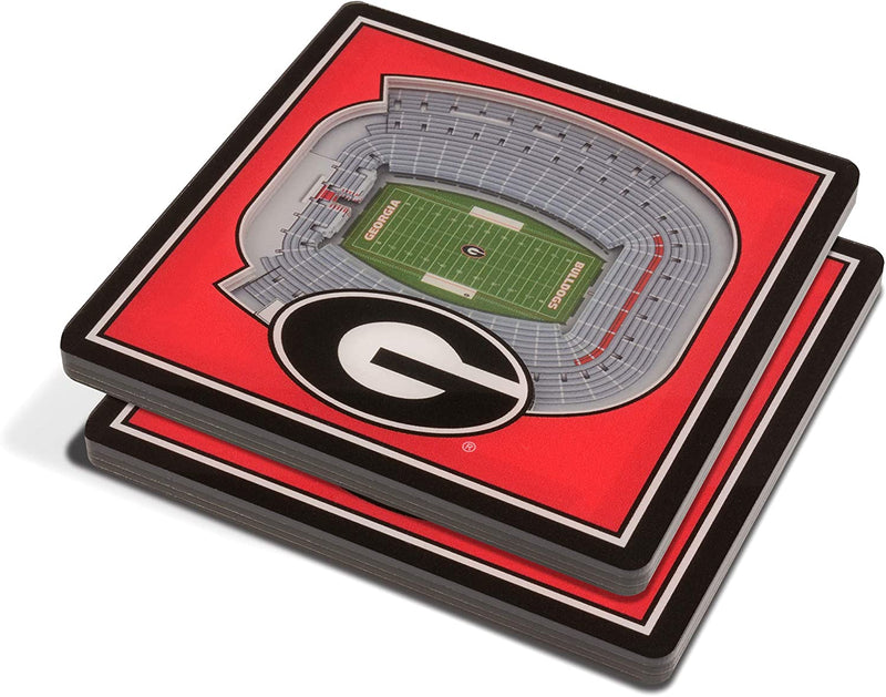 Georgia Bulldogs 3D StadiumViews Coaster