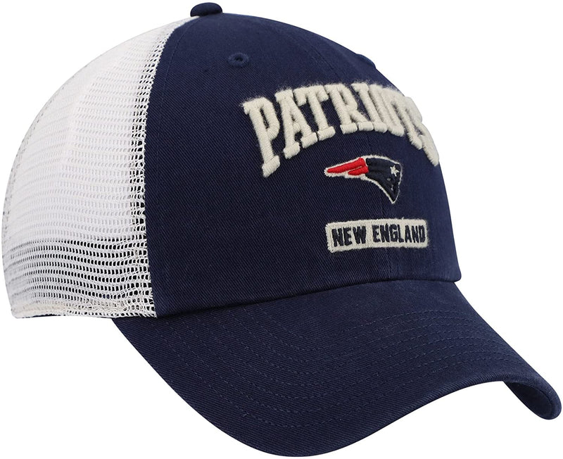 New England Patriots - Morgantown Trucker Clean Up Snapback Hat, 47 Brand