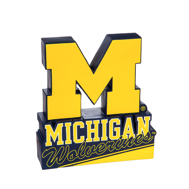 Michigan Wolverine Mascot Statue