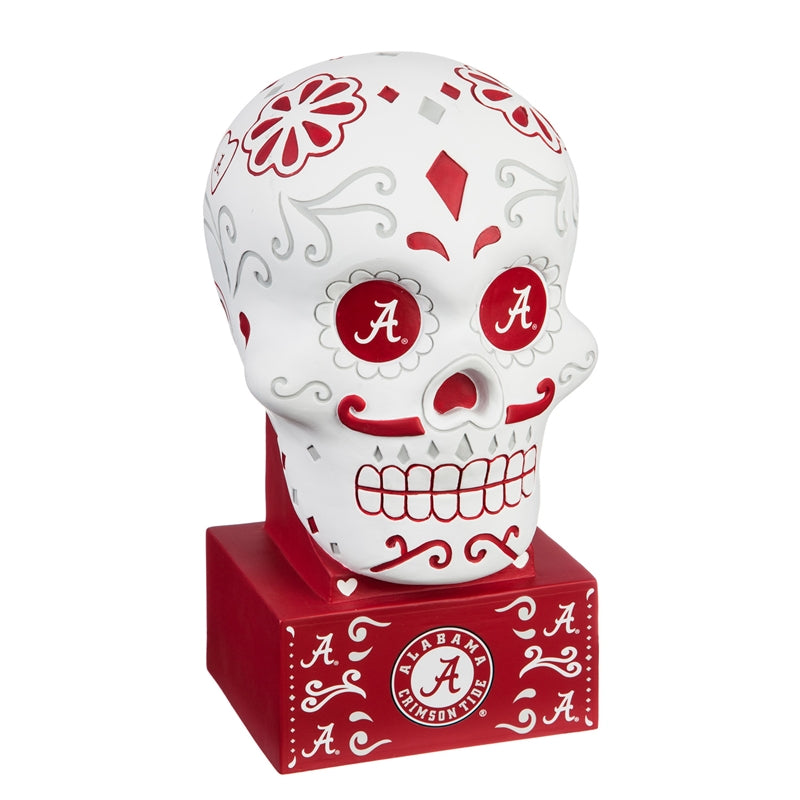 Alabama Crimson Tide - Sugar Skull Statue