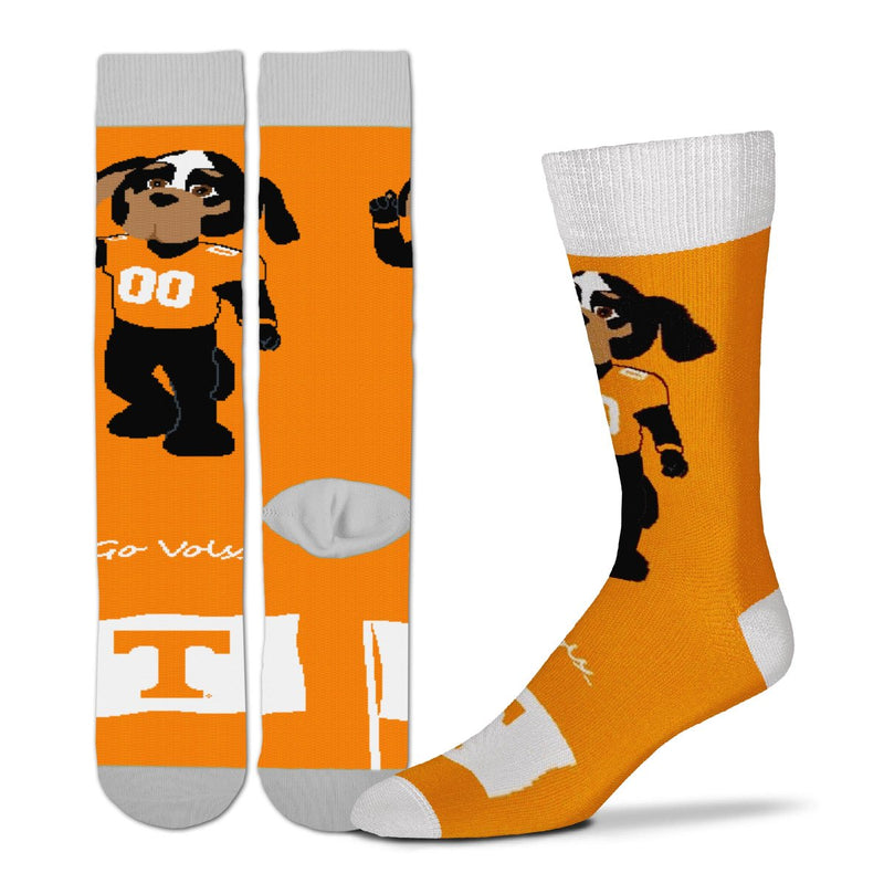 Tennessee Volunteers - Flag Style Crew Socks