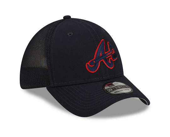 Atlanta Braves - 9Thirty Black Baseball Hat, New Era