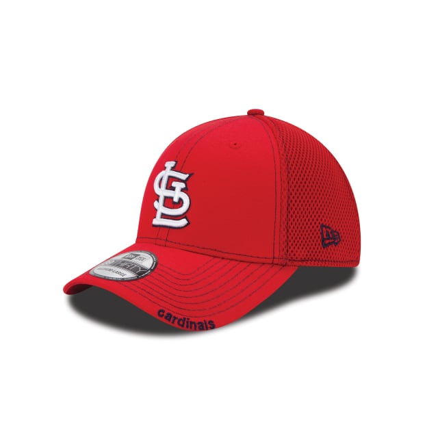 St. Louis Cardinals - Red Neo 39Thirty Stretch Fit Hat, New Era