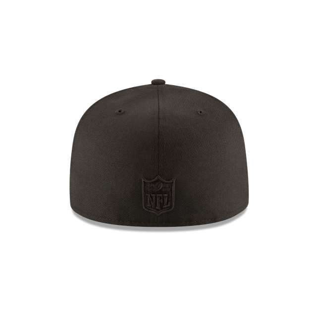 Kansas City Chiefs - 59Fifty Black on Black Hat, New Era