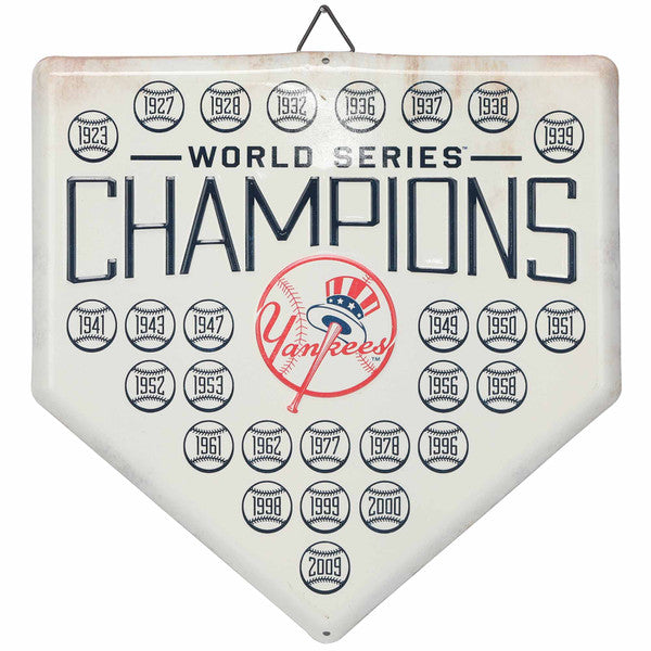 New York Yankees - Home Plate Metal Wall Decor