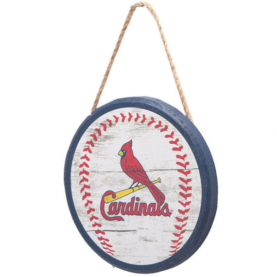 MLB St. Louis Cardinals - Baseball Hanging Wood Wall Decor