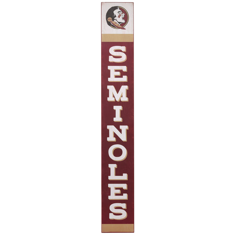 Florida State University Seminoles Vertical Wood Wall DÃ©cor