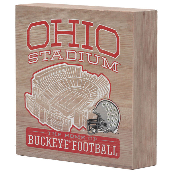 Ohio State University - Buckeye Football Stadium Wood Wall Decor