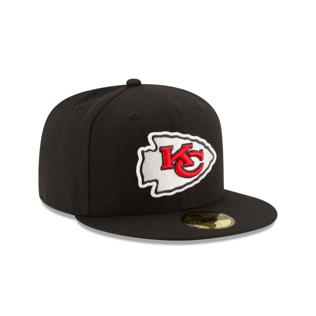 Kansas City Chiefs - 59Fifty Black Hat, New Era