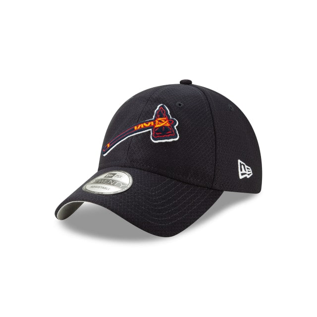 Atlanta Braves New Era 2019 Batting Practice 9TWENTY Adjustable Hat - Navy