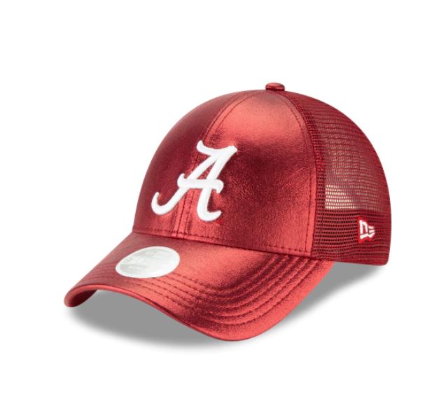 Alabama Crimson Tide - 9Forty Glitter Women Adjustable Hat, New Era