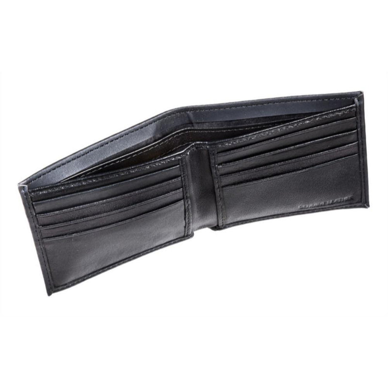 Michigan State Spartans - Black Leather Bifold Wallet