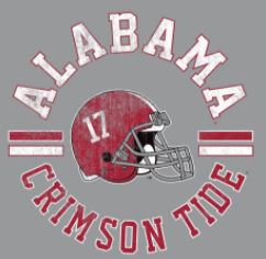 Alabama Crimson Tide Helmet Arch T-Shirt