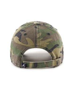 Atlanta Braves - Camo Clean Up, 47 Brand