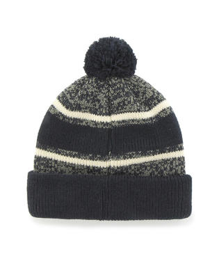 New York Yankees - Navy Fairfax Cuff Knit Beanie with Pom, 47 Brand