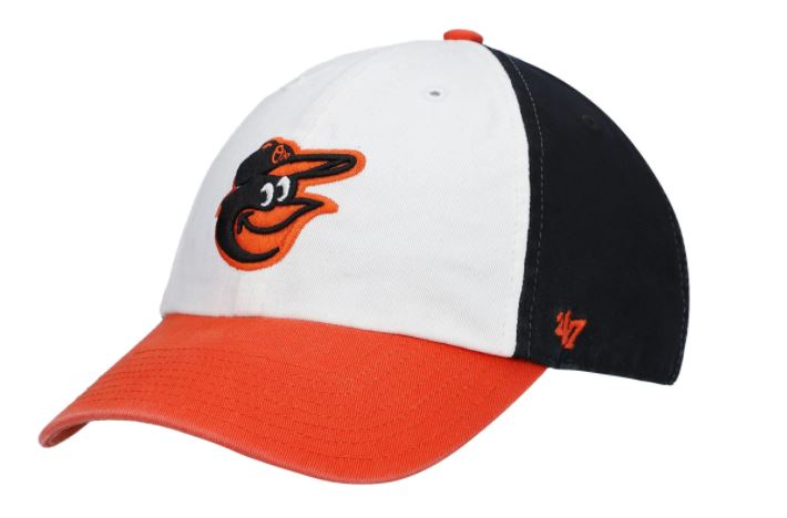 Baltimore Orioles - Clean Up Home Adjustable Hat, 47 Brand