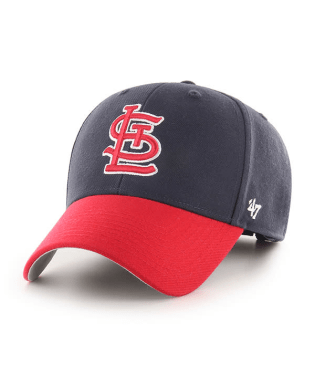 St. Louis Cardinals - Navy Two-Tone MVP Hat, 47 Brand