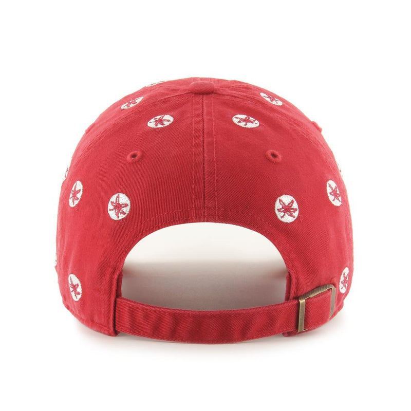 Ohio State Buckeyes - Confetti Clean Up Adjustable Hat, 47 Brand