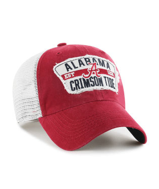 Alabama Crimson Tide - Razor Red Crawford Clean Up, 47 Brand