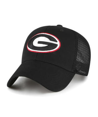 Georgia Bulldogs - Black Flagship Wash MVP Hat, 47 Brand