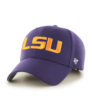 LSU Tigers - Purple MVP Hat, 47 Brand